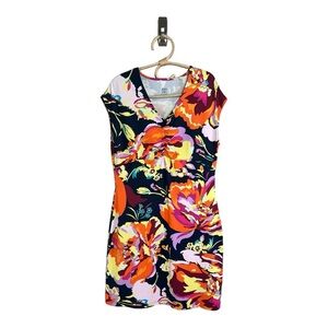 Title Nine Floral Mini Dress - Multicolor